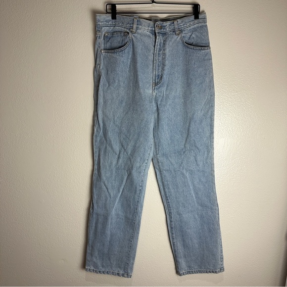 Moschino Other - Moschino Denim Jeans Metal Logo Size 36 Vintage